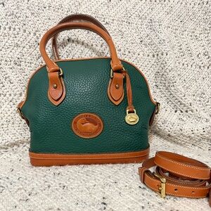 Dooney and Bourke Fir Green Norfolk Crossbody